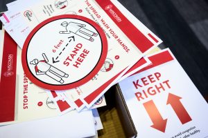 Smart restart building signage